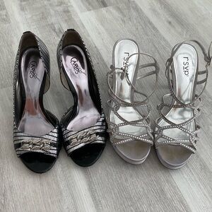 Carlos Santana and RSVP 8.5 heels